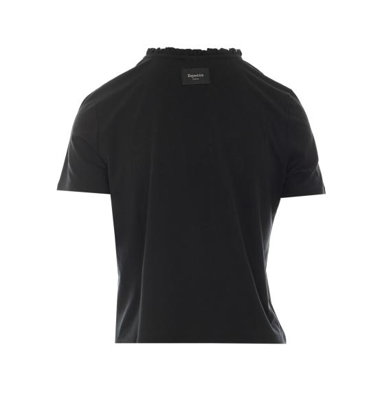 26FW 레페토 반팔 티셔츠 S0777 410 Black - REPETTO