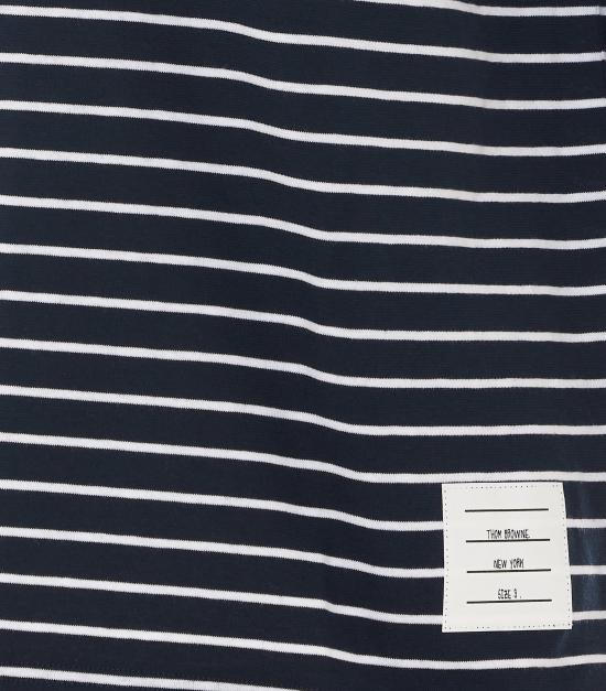 26FW 톰브라운 폴로 티셔츠 MJP247A J0269927 Blue - THOM BROWNE