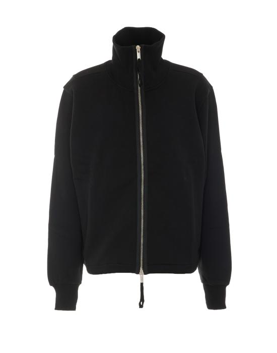 26FW 톰크롬 집업 니트 M SJ 707 BLACK