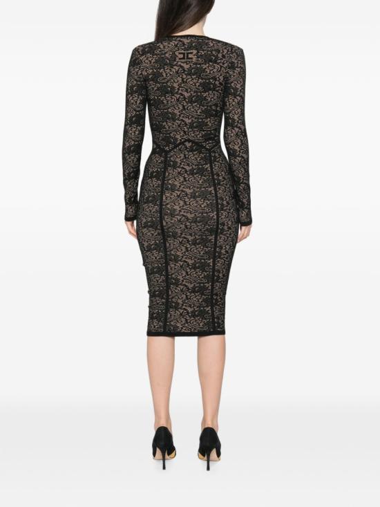 26FW 엘리자베타프랜치 미디 원피스 AM26Q66E2 FR9 Nero - ELISABETTA FRANCHI