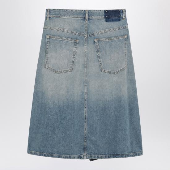 26FW 마르지엘라 데님 스커트 S51ME0066M30034 Light blue - MAISON MARGIELA