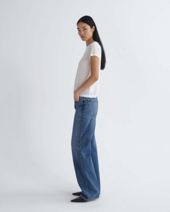  밀리 데님 팬츠 빈티지 루즈핏 진 - MILLIE