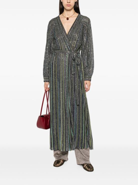 26FW 미소니 가디건 DS26WM0J BK01J8S616T VERDE - MISSONI