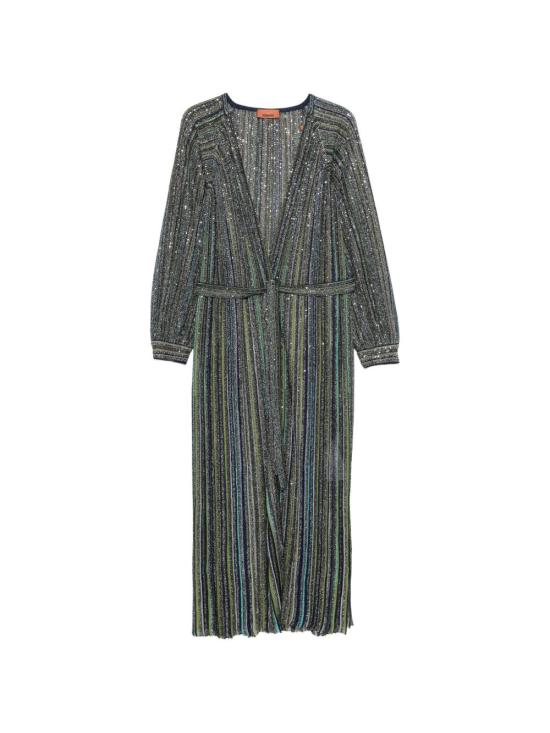 26FW 미소니 가디건 DS26WM0J BK01J8S616T VERDE