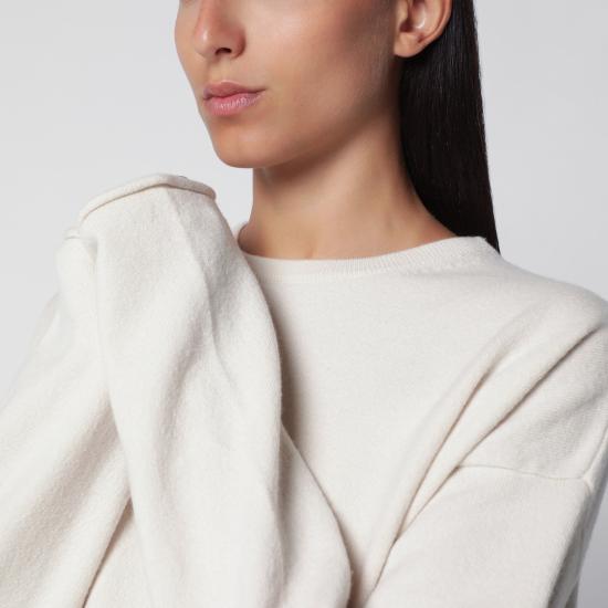 26FW 익스트림캐시미어 스웨터 493 213 01WS Beige - EXTREME CASHMERE