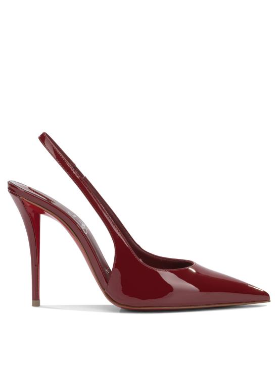 26FW 크리스챤 루부탱 힐/펌프스 1260473R95AMISS Z SLING BACK 100 PAT Bordeaux