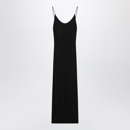 26FW 생로랑 롱 원피스 876792Y38DS Black