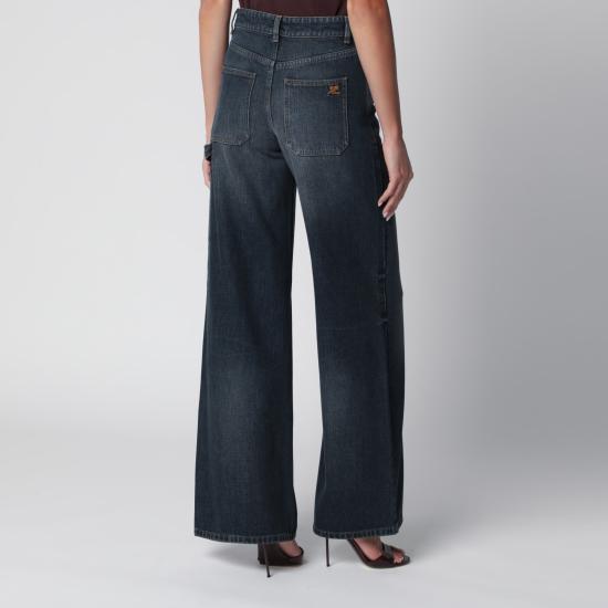 26FW 쿠레쥬 데님 팬츠 326DPA764DE0061 Blue - COURREGES