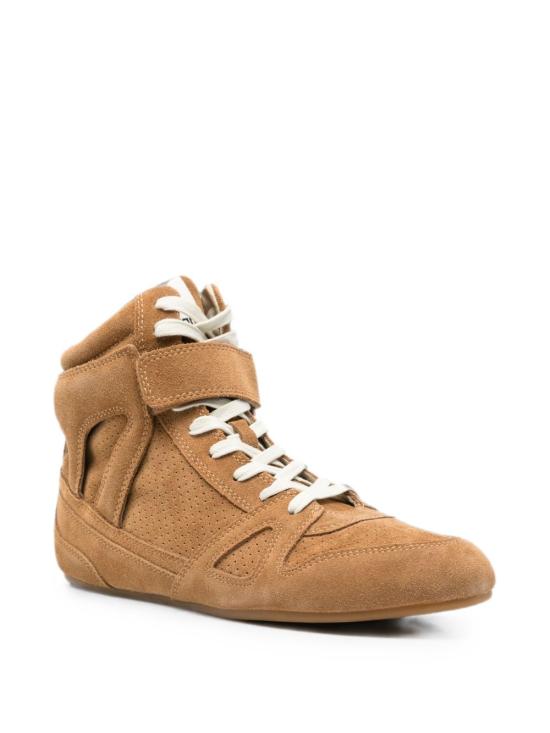 26FW 이자벨마랑 세니 하이탑 스웨이드 카프스킨 레더 스니커즈 BK0096HA D1E02N50CO MARRONE - ISABEL MARANT