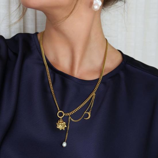  Namaste Jewelry 목걸이/팬던트 나마스테 주얼리 해와 달 목걸이