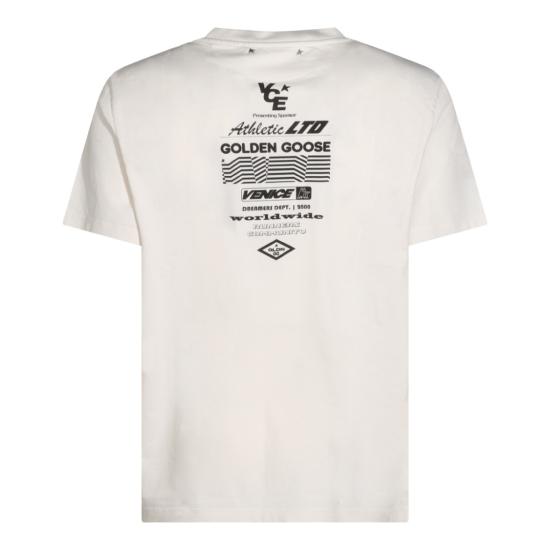 26FW 골든구스 반팔 티셔츠 GMP01220P00262011560 Neutrals - GOLDEN GOOSE
