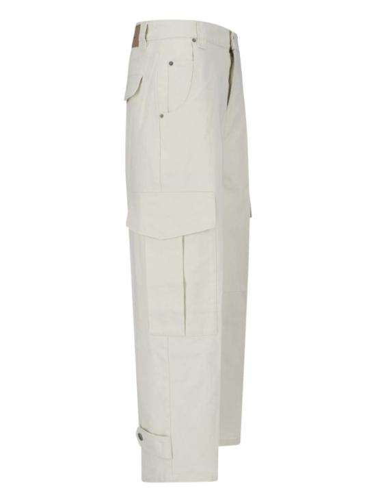 26FW 아미 스트레이트 팬츠 FTR924 CO0211185 White - AMI