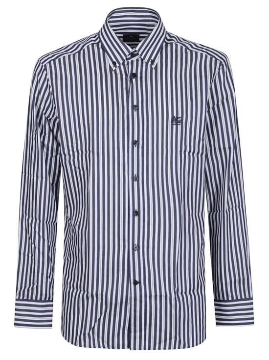 26FW 에트로 긴팔 셔츠 MRIB0004 99TR51A Blue
