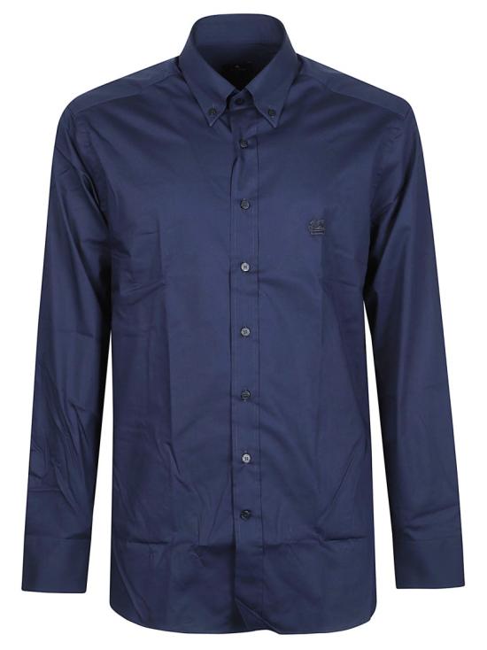 26FW 에트로 긴팔 셔츠 MRIB0004 AV11P Blue