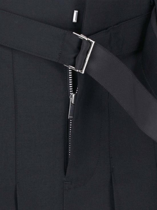 26FW 사카이 숏 스커트 26 08573001 Black - SACAI