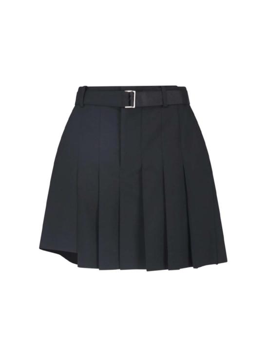 26FW 사카이 숏 스커트 26 08573001 Black