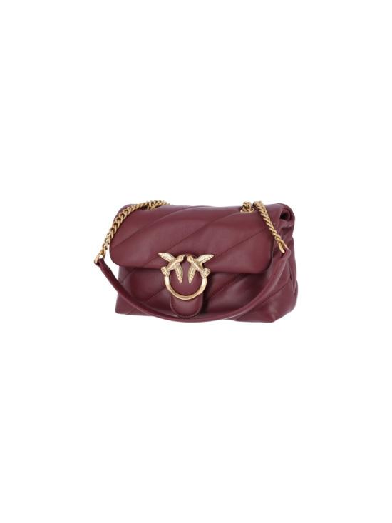 26FW 핑코 숄더백 100039 A0F2 Burgundy - PINKO