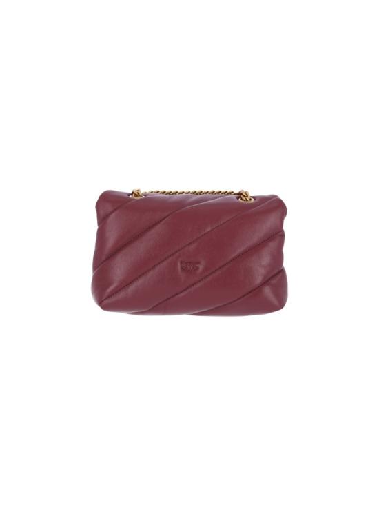 26FW 핑코 숄더백 100039 A0F2 Burgundy - PINKO