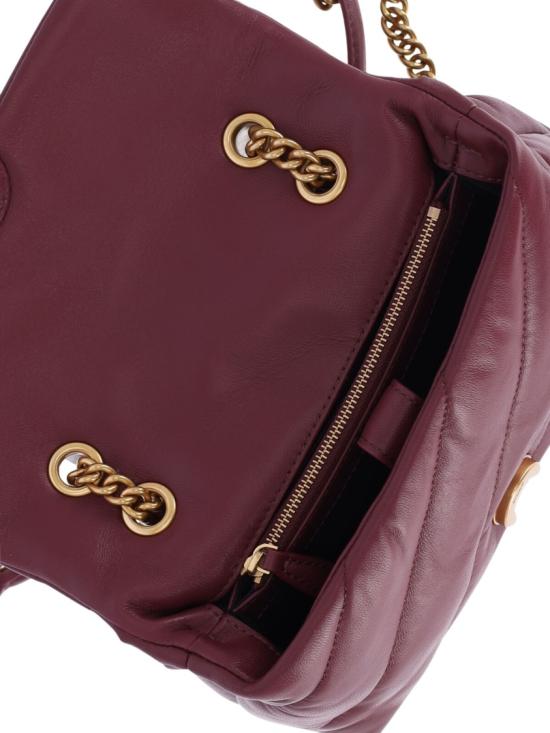 26FW 핑코 숄더백 100039 A0F2 Burgundy - PINKO
