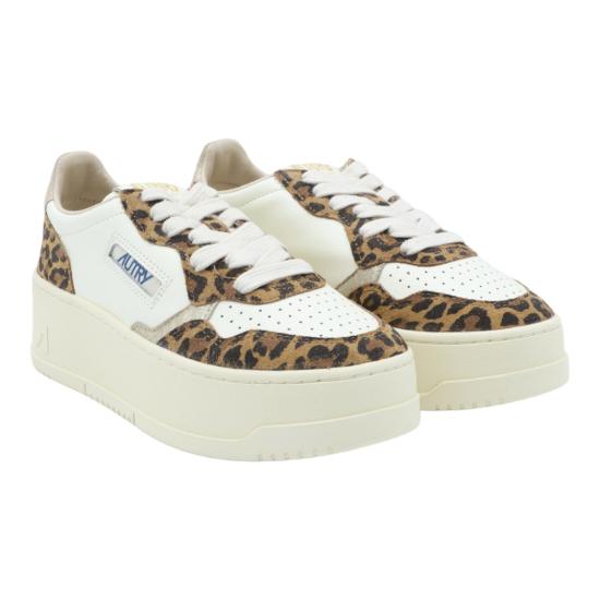 26FW 오트리 메달리스트 플랫폼 스니커즈 PTLWKE01 White - AUTRY