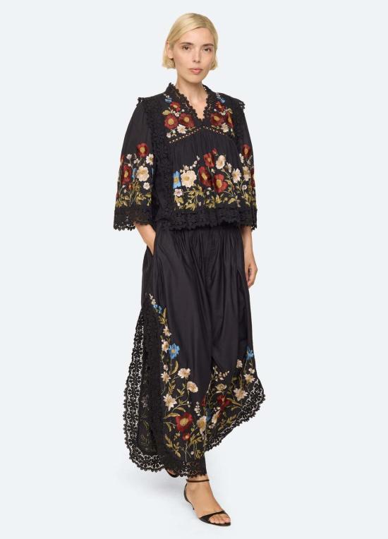  씨뉴욕 크롭 팬츠 AW26 046 BLACK - SEA NY