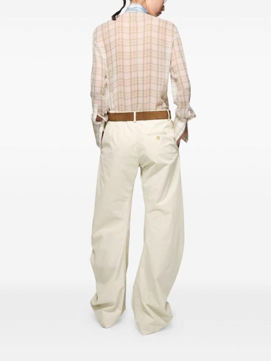 26SS 아크네 스튜디오 캐주얼 트윌 트라우저 AK1041AGU Neutrals - ACNE STUDIOS