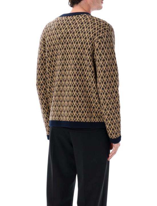26FW 발렌티노 가라바니 니트웨어 9V3KA04IAR10PF Brown - VALENTINO GARAVANI