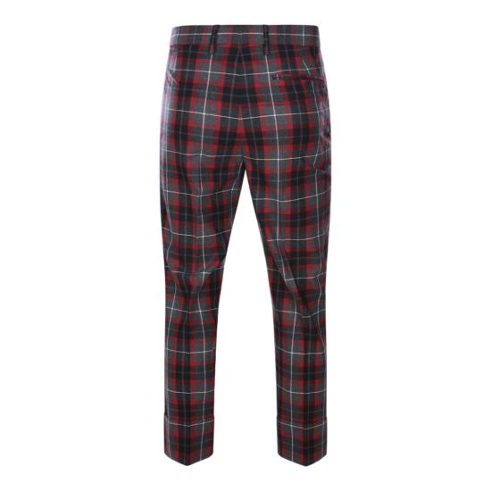 26FW 비비안웨스트우드 스트레이트 팬츠 2F01002KW01NGP210 Red - VIVIENNE WESTWOOD