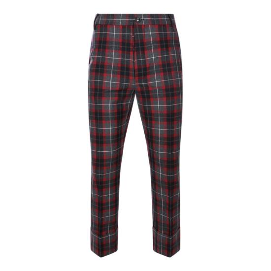 26FW 비비안웨스트우드 스트레이트 팬츠 2F01002KW01NGP210 Red