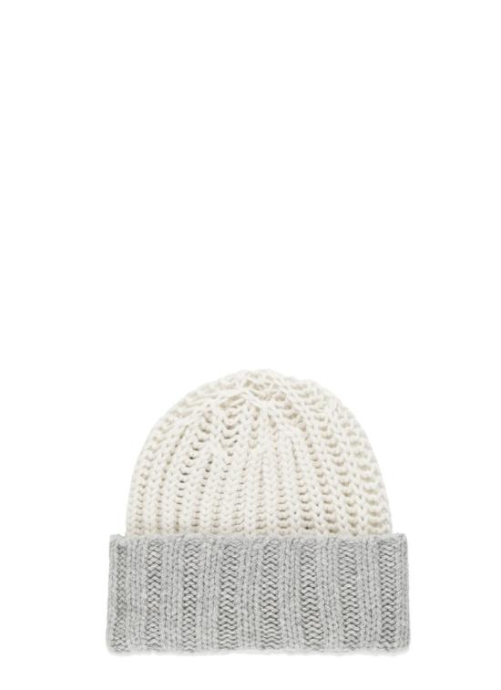 26FW 바르나 캐시미어 비니 C159BIC21027 21768 White - BARNA CASHMERE