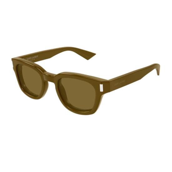 26SS 생로랑 선글라스 195O5CC0A Brown - SAINT LAURENT