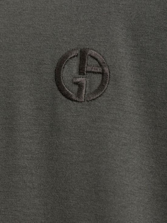 26FW 조르지오 아르마니 반팔 티셔츠 GM004657TE18291U8092 Grey - GIORGIO ARMANI