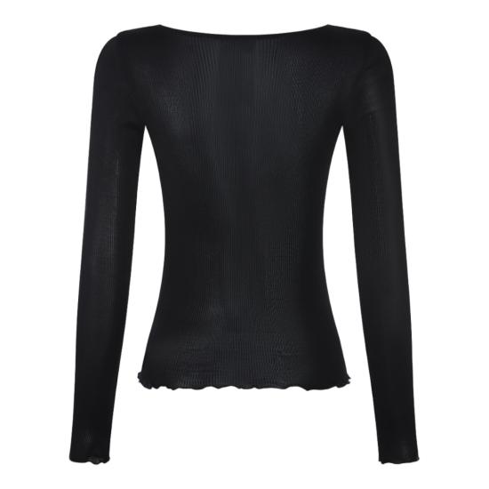 26FW 생로랑 탑 876789Y37SM1000 Black - SAINT LAURENT