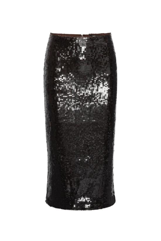 26FW 로테이트 미디 스커트 11669916671667 Black