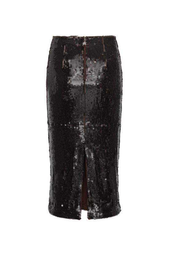26FW 로테이트 미디 스커트 11669916671667 Black - ROTATE