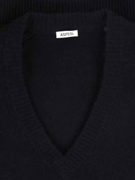 26FW 아스페시 스웨터 3347 383101241 Black - ASPESI