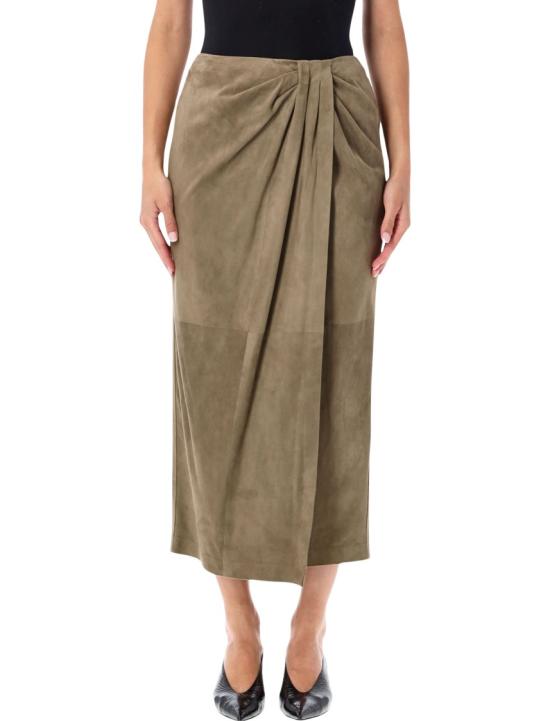 26FW 폴로 랄프로렌 롱 스커트 290P20983001 Neutrals