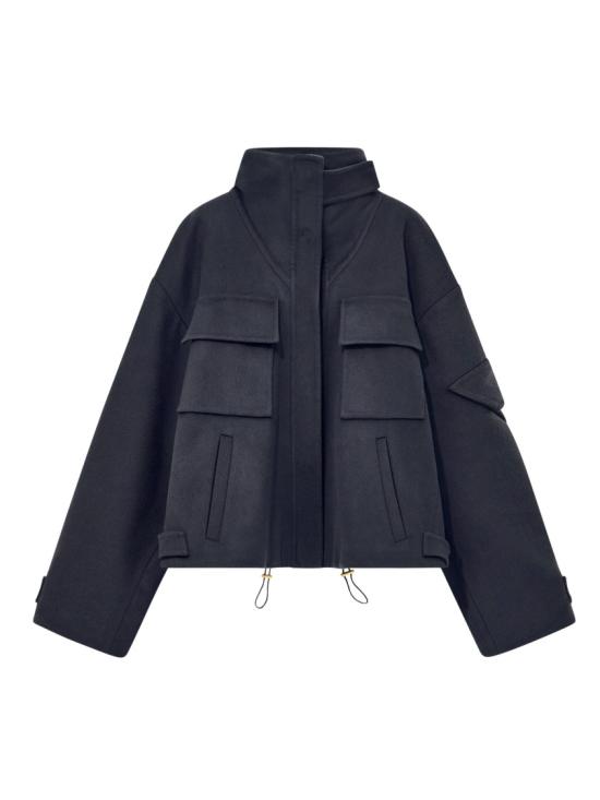 26FW 조르지오 아르마니 숏패딩 GW004014 TE10112 Black