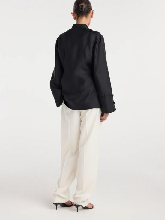 26FW 로에 탑 42020044001 Black - ROHE