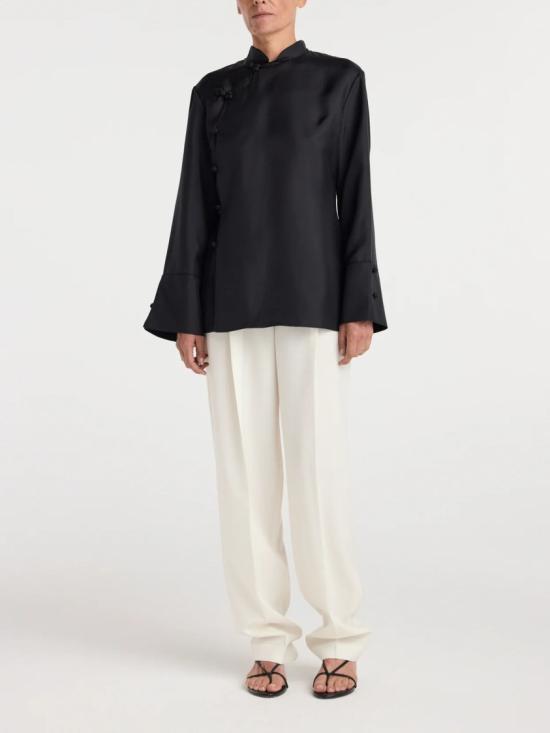 26FW 로에 탑 42020044001 Black - ROHE