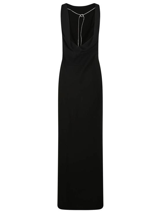  막스마라 롱 원피스 2511221054600 Black - MAX MARA