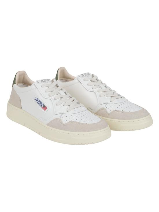 26FW 오트리 메달리스트 로우 스니커즈 AULM LS17 White - AUTRY