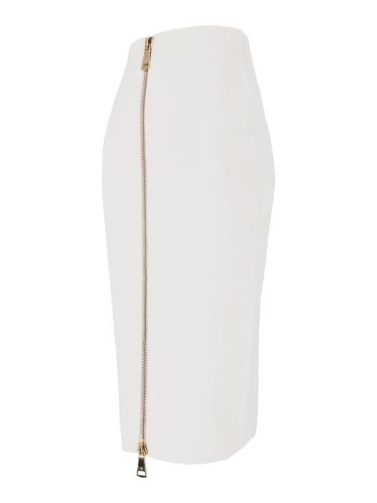 26FW 엘리자베타프랜치 미디 스커트 GK28B66E2 White - ELISABETTA FRANCHI