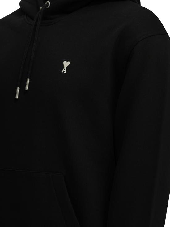 26FW 아미 ADC 코튼 후디 HSW764 730045 Black - AMI