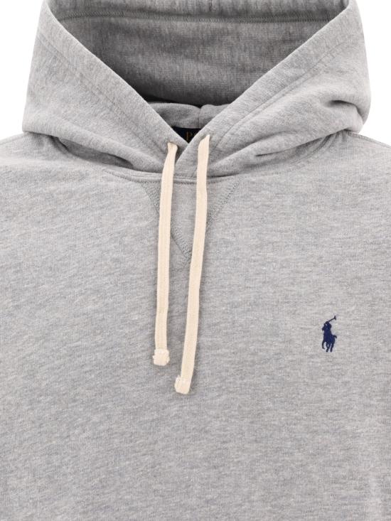 26FW 폴로 랄프로렌 포니로고 자수 후드 티셔츠 710766778006ANDOVER HEATHER Grey - POLO RALPH LAUREN