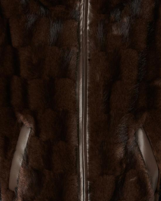 26FW 핑코 무스탕 4621790 Brown - PINKO