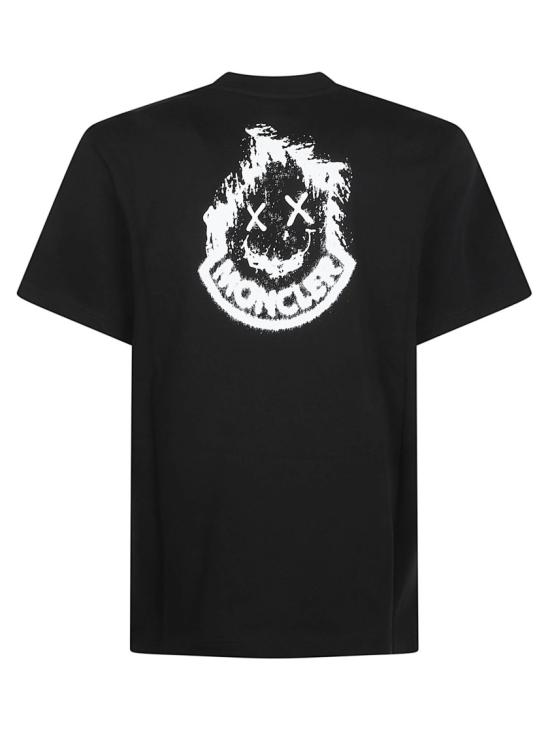 26FW 몽클레어 반팔 티셔츠 L2 091 8C000 21 89AUG Black - MONCLER