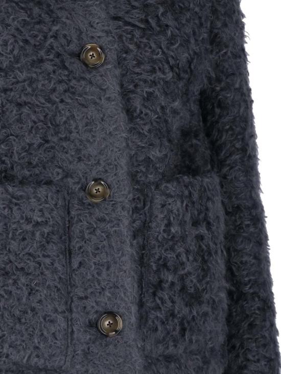 26FW 라르디니 무스탕 A7NADELLE ACD67819920 Grey - LARDINI