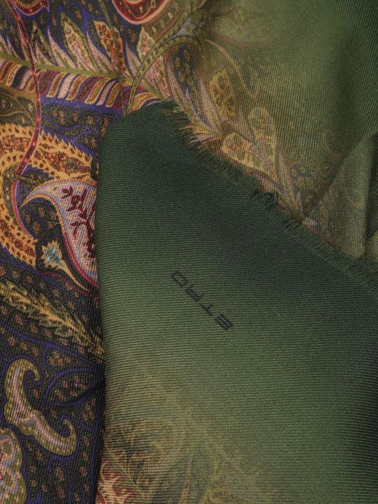 26FW 에트로 머플러/스카프 MATA0038 AK1BP Green - ETRO