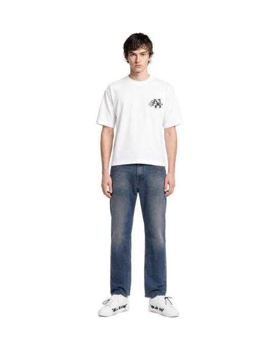 26FW 오프화이트 반팔 티셔츠 8727870 White - OFF WHITE